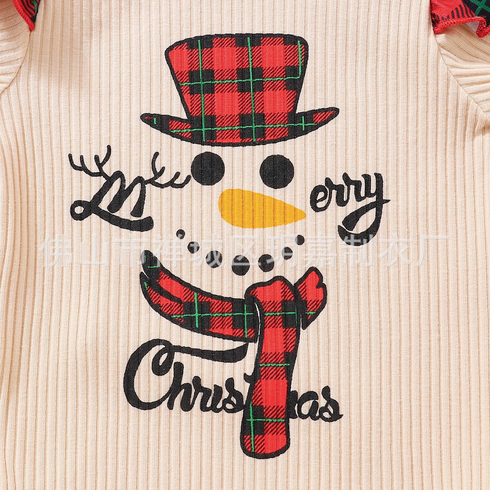 New style baby girls Christmas printed